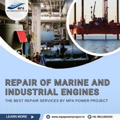 Repair of marine and industrial engines - Other Other