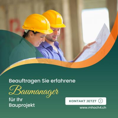 Beauftragen Sie erfahrene Baumanager für Ihr Bauprojekt 