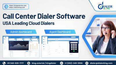 Top USA Cloud Dialer Software for Call Centers – Admin & Agent Dashboards..