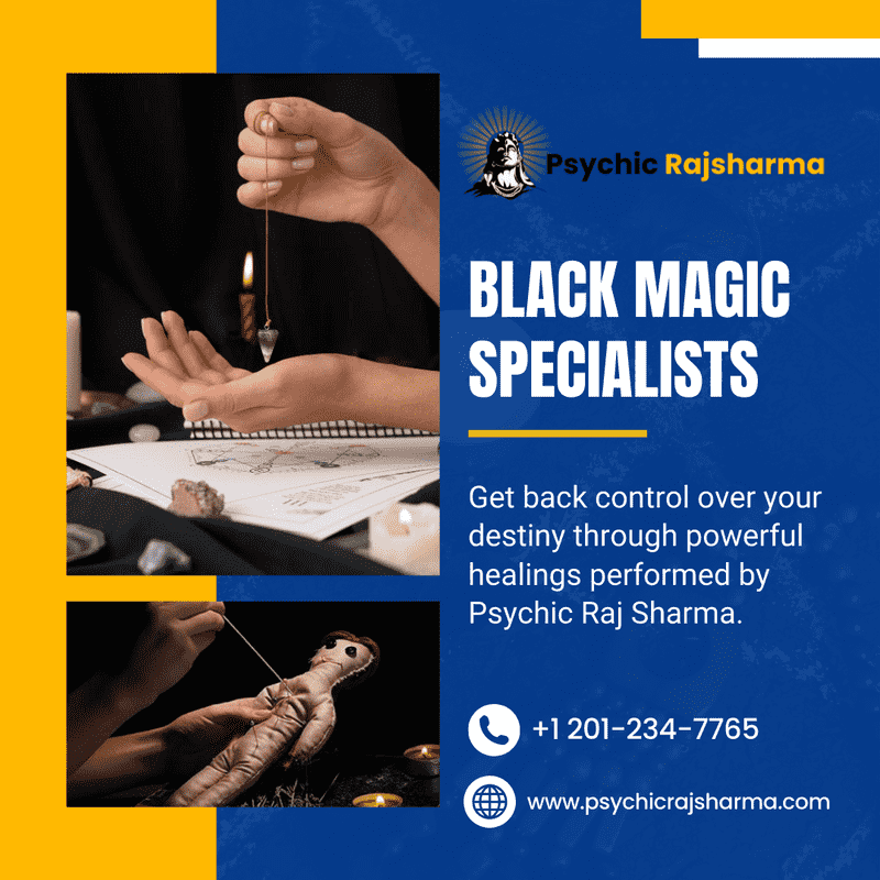 Psychic Raj Sharma | Black Magic Specialists Astrologer in New Jersey