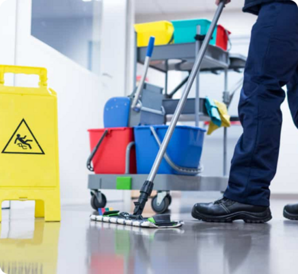 Commercial cleaning services