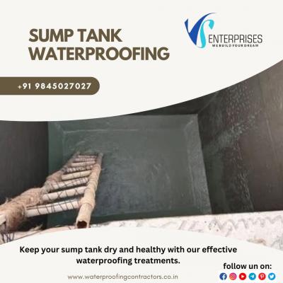 Sump Tank leakage Waterproofing contractors in Bangalore