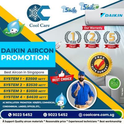 Daikin Aircon Promotion - Singapore Region Other