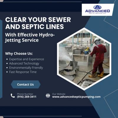 Clear Your Sewer and Septic Lines with Effective Hydro-Jetting Service