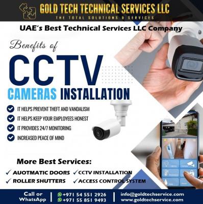 Secure Your Space with Gold Tech Technical Services LLC! 🔒