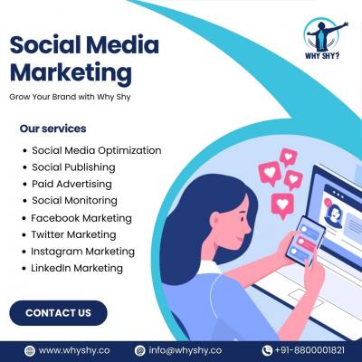 Social Media Marketing Services in Gurgaon: Grow Your Brand with Why Shy