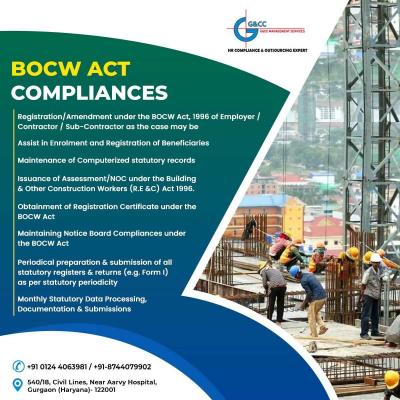 Bocw Act Compliance Service Mumbai - Delhi Professional Services