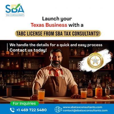 TABC License Requirements | SBA Tax Consultants - Fort Worth Other