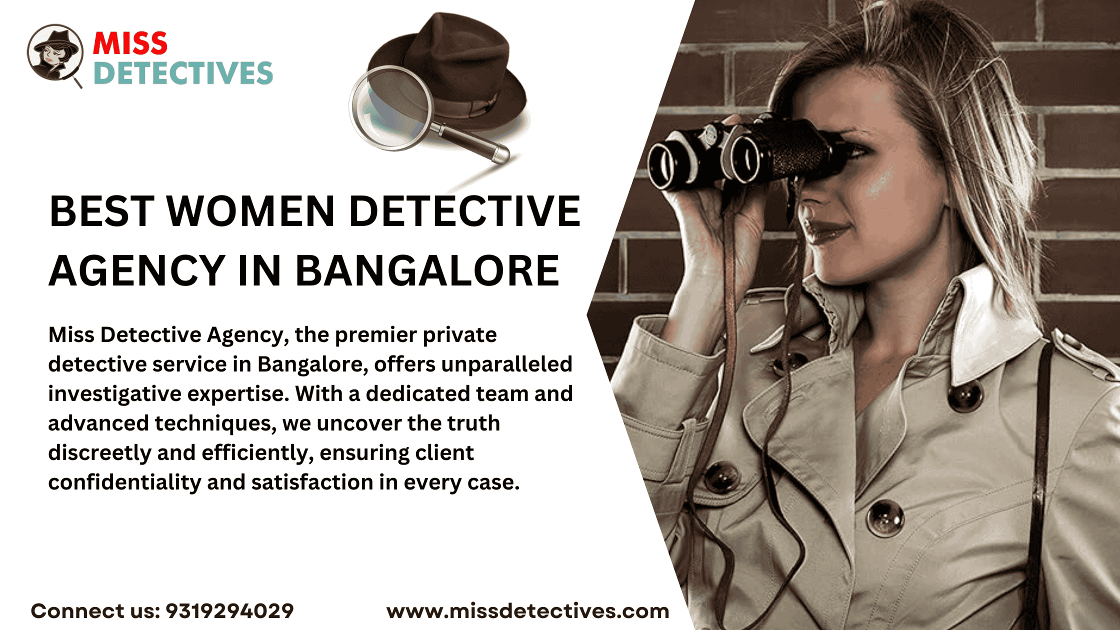 BEST WOMEN DETECTIVE AGENCY IN BANGALORE