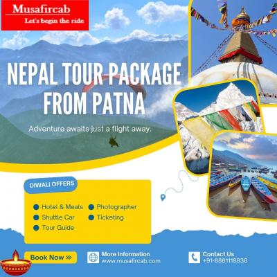 Patna to Nepal Tour Package, Nepal Tour Package from Patna