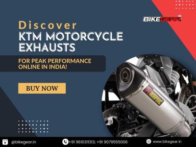 Discover KTM Motorcycle Exhausts for Peak Performance online in India!