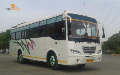 27 seater bus rental Jaipur