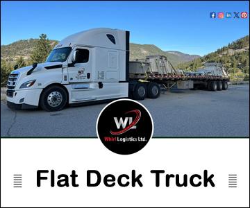 Flat Deck Truck in Abbotsford, Langley, Lower Mainland and Vancouver Island