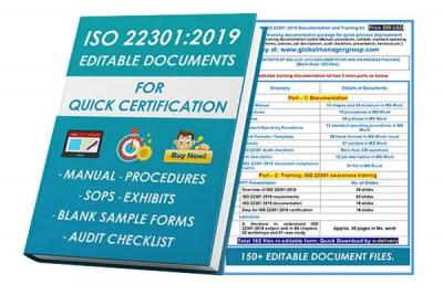 ISO 22301 Certification Consultant