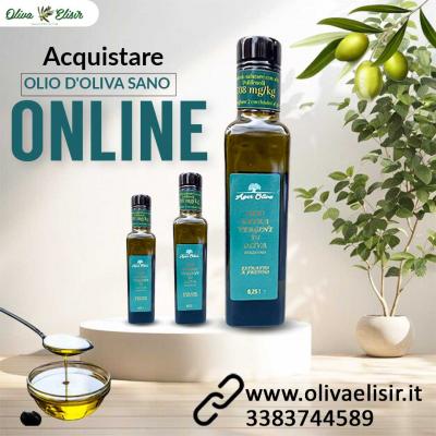 Acquistare olio d'oliva sano online