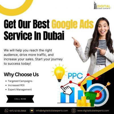 Get Our Best Google Ads Service In Dubai