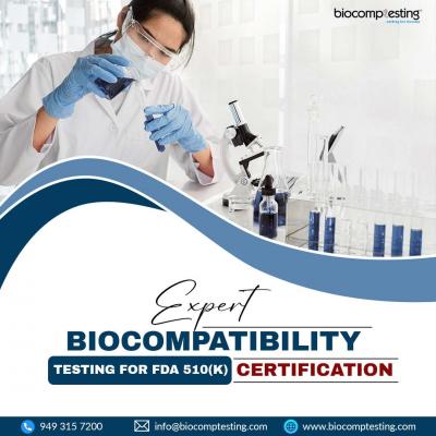 Expert Biocompatibility Testing for FDA 510(k) Certification