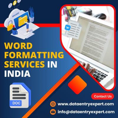 Best Word Document Formatting Services in India