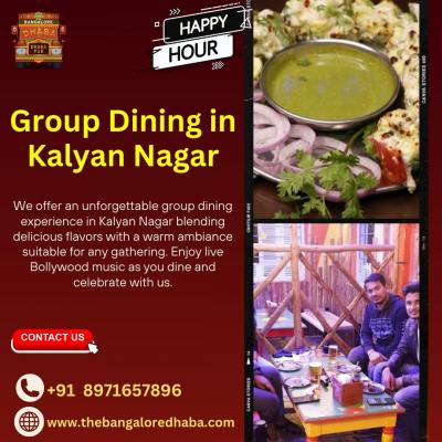 Group Dining in Bangalore | Group Dining in Kalyan Nagar