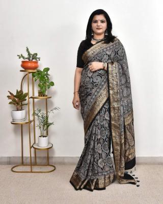 Ajrakh Silk Sarees Online - Other Clothing