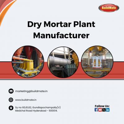 Dry Mortar Plant Manufacturer | 7675989961 | Buildmate