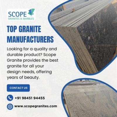 Top Granite Manufacturers in Bangalore | Scope Granites