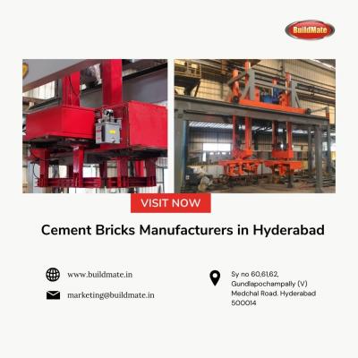 Cement Bricks Manufacturers in Hyderabad | 7675989961 | Buildmate