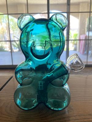 Gummy Bear water pipe with Banger | Slime Colors | SILO130