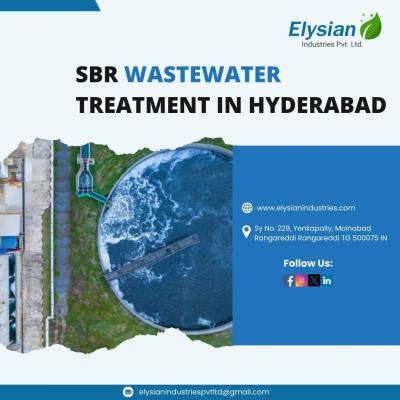 SBR Wastewater Treatment in Hyderabad | 9100122822 | Elysian industries