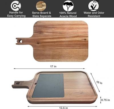 wooden serving platter