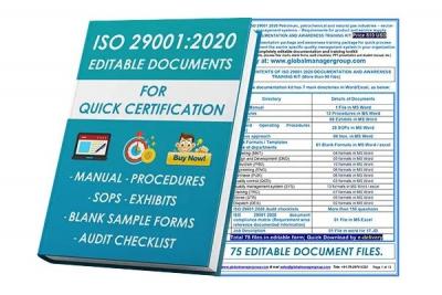 ISO 29001 Certification Consultant 