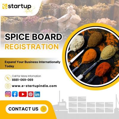 Spice Board registration process