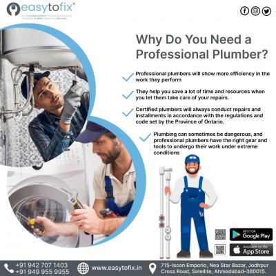 Get the Expert Plumbing Services in Ahmedabad | 9499559955