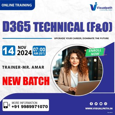 D365 Ax Technical F&O Online Training New Batch