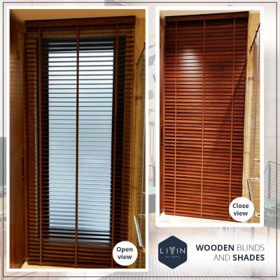 Livin Blinds' Elegant Wood Blinds for Windows