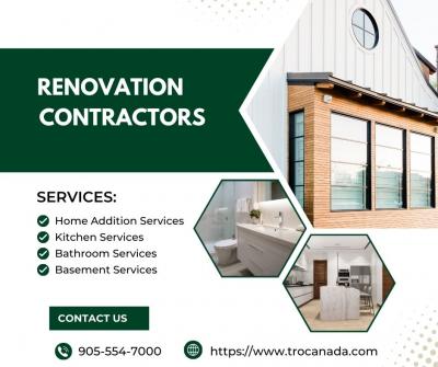 Experienced Renovation Contractors Available Near You