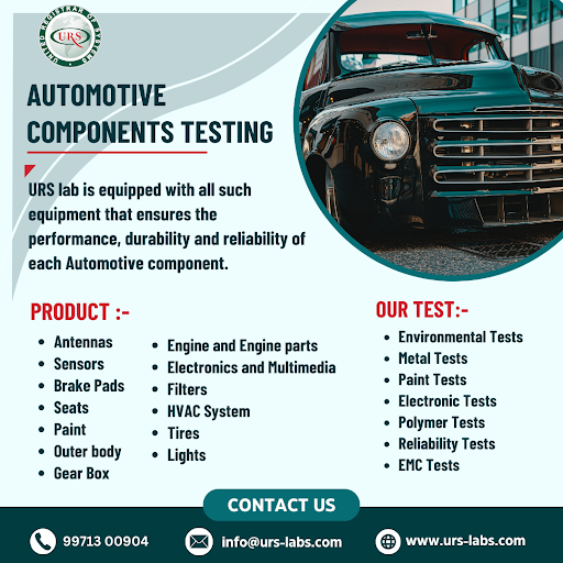 Automotive Components Testing Labs in Chennai