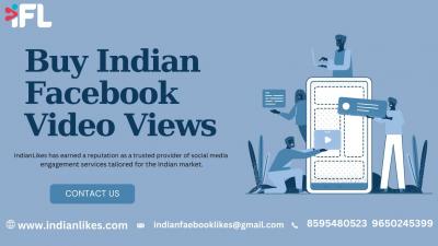 Buy Indian Facebook Video Views - IndianLikes