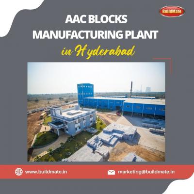 AAC Blocks Manufacturing Plant in Hyderabad | 7675989961 | Buildmate