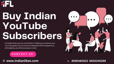 Buy Indian YouTube Subscribers - IndianLikes - Delhi Other