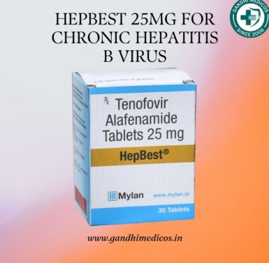 Unbeatable Hepbest 25mg Price at Gandhi Medicos