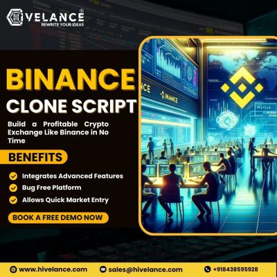 Get Feature-Rich Binance Clone Script Tailored to Your Needs