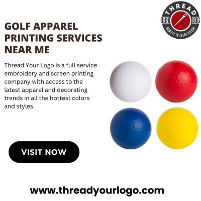 Golf Apparel Printing Services Near Me - Other Other