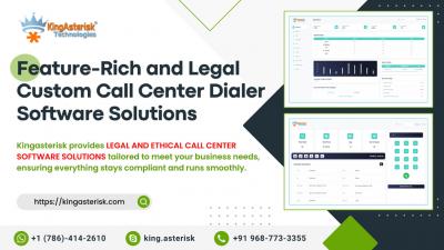 Feature-Rich and Legal Custom Call Center Dialer Software Solutions.