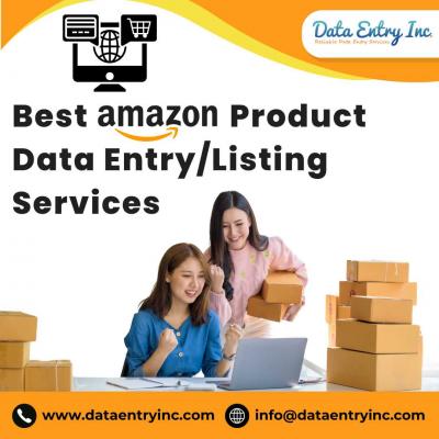 Best Amazon Product Data Entry/Listing Services in India