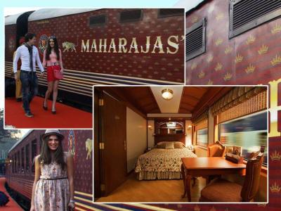 What is the Maharaja Express train source and destination?