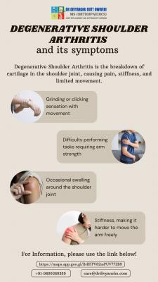 Degenerative Shoulder Arthritis and Its Symptoms 