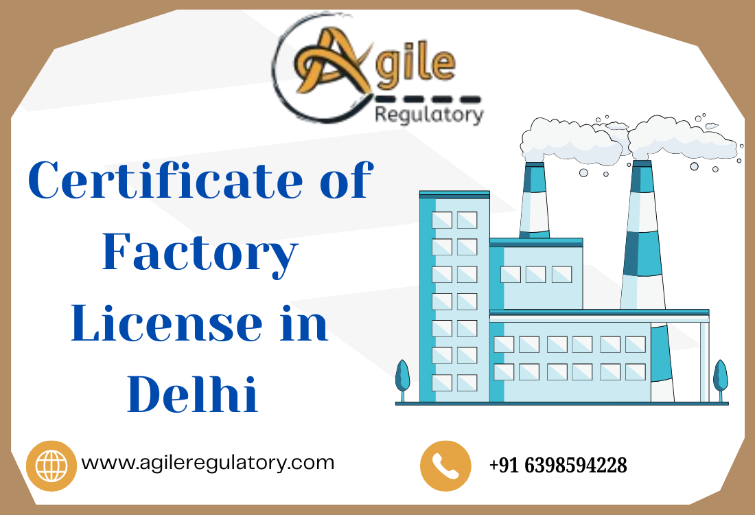 Factory License in Delhi 