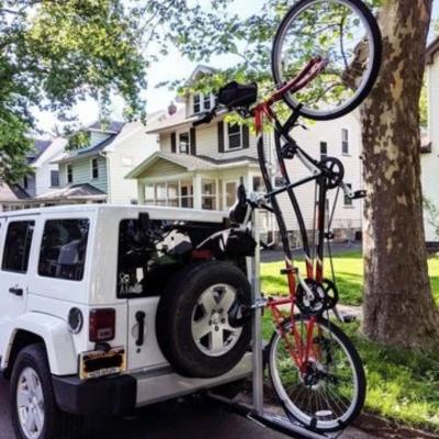 Vertical Tandem Bike Rack