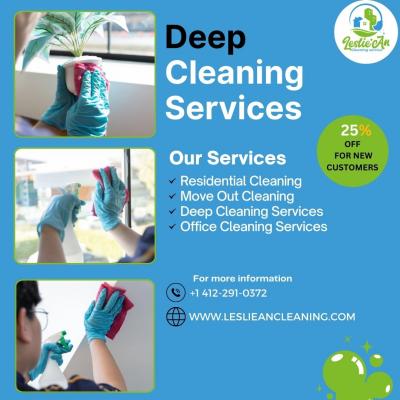 Deep House Cleaning Services in Pittsburgh PA